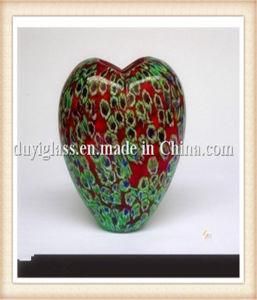 Multicolour Glass Vase for Flower Decoration