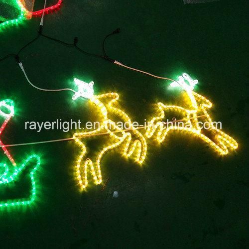 LED Twinkle Rope Lightled Holiday Flicker Outdoor Light LED Motif Lights