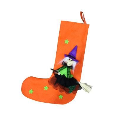 Witch Decor Sweet Bags Stocking Party Commercial Halloween Decoration