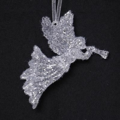 Yiwu Factory High Quality Attractive Christmas Tree Decorative Arylic Hanging Ornament Angel
