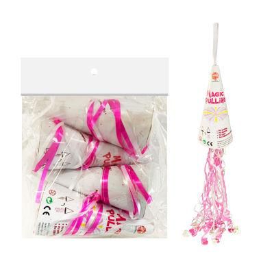Magic Pulling-Streamer for Party and Festival, Flameproof Quality