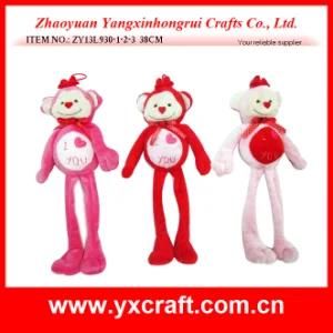 Valentine Decoration (ZY13L930-1-2-3) Love Monkey Valentine Toy