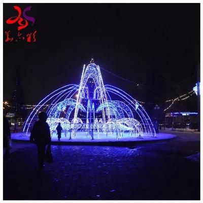 Outdoor Giant Fountain Decoration Motif Light