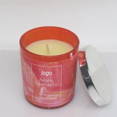 Hot Sales Wholesale Luxury Electroplate Jar Candle Gift for Christmas