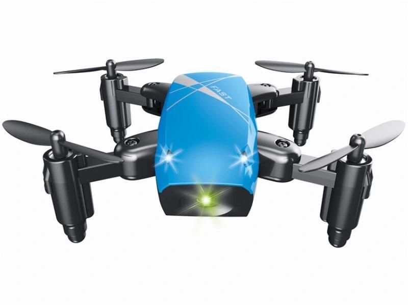 Mini Drone RC Micro Pocket Switchable Controller Helicopter Kids Toys