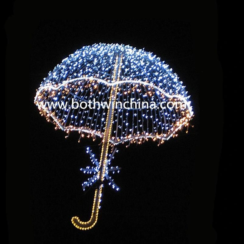 3D LED Light Umbrella Wedding Decoration