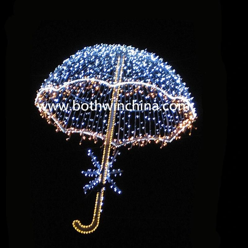 3D LED Light Umbrella Wedding Decoration