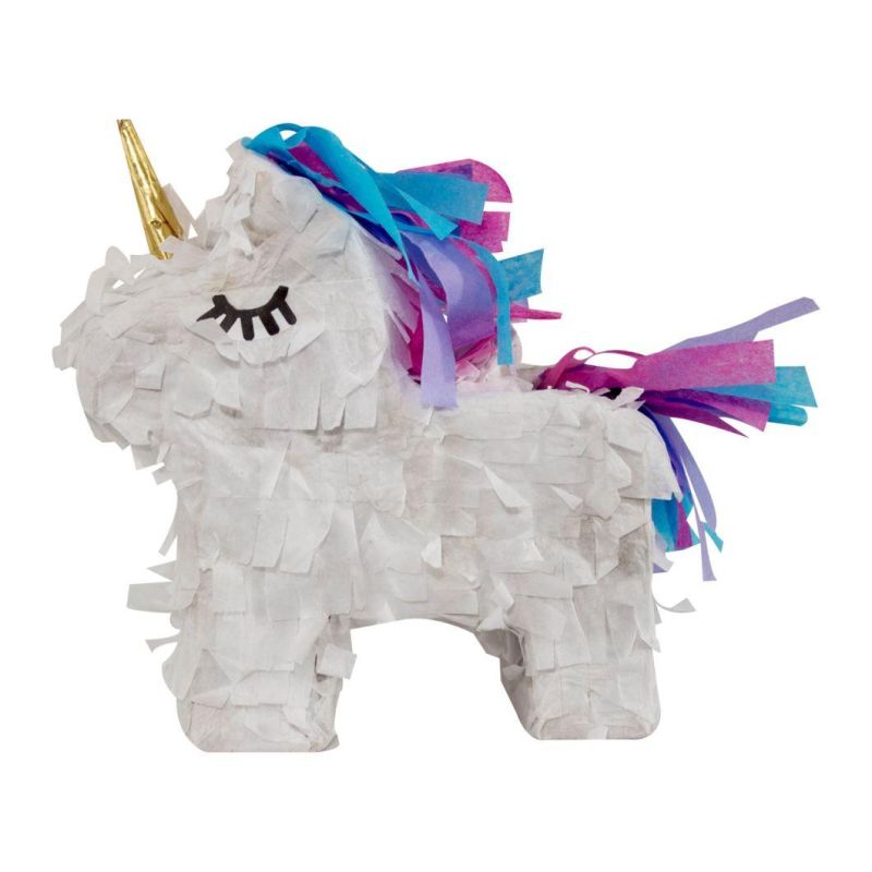 Wholesale Rainbow Paper Toy Design Mini Unicorn Pinata for Child Birthday