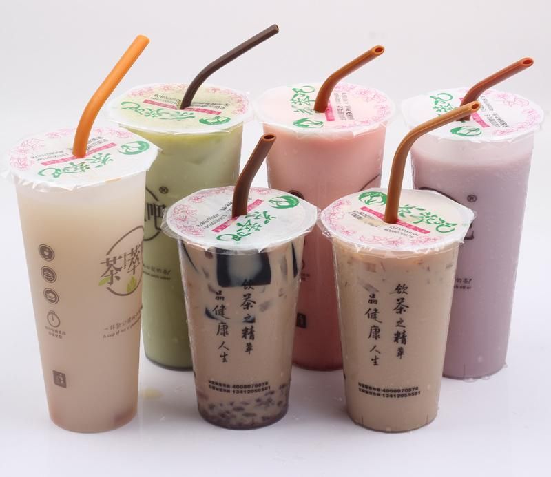 Silicone Coffee Straws BPA Free Reusable Straws, Coffee Straws