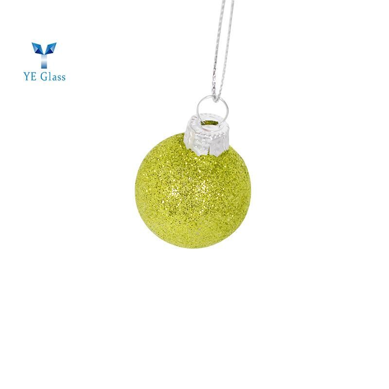 Hot Selling Yellow Colorful Christmas Tree Ornament