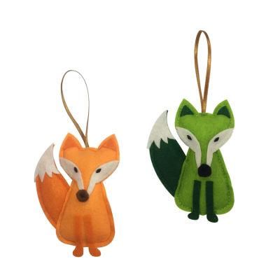 Fashionable Designed Fox Animal Shaped Chinese Christmas Ornament