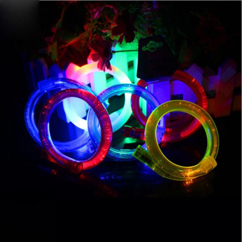 Flashing Colorful LED Bracelets for Night Games Fun Events