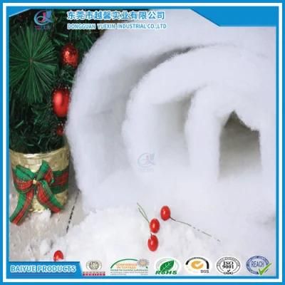 100% Polyester Artificial Snow Blanket Outdoor New Fallen Snow