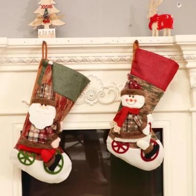 Promotional Customized Fleece Christmas Socks