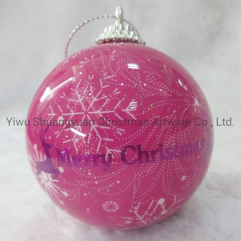 2021 New Design High Sales Christmas Paper Ball for Holiday Wedding Party Decoration Supplies Hook Ornament Craft Gifts