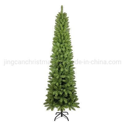 Artificial Green PVC Pencil Christmas Tree
