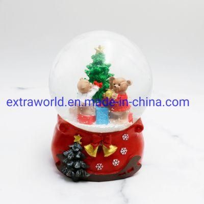 2021 New Product Snow Globe Crystal Ball for Christmas Gifts