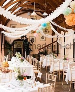 Umiss Paper Flower Garland &#160; Party Streamers for Wedding Decorations Party Supplier