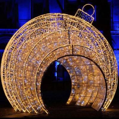 Wholesale Outdoor Giant LED Motif Light Christmas Ball Christmas Decoration with High Quality