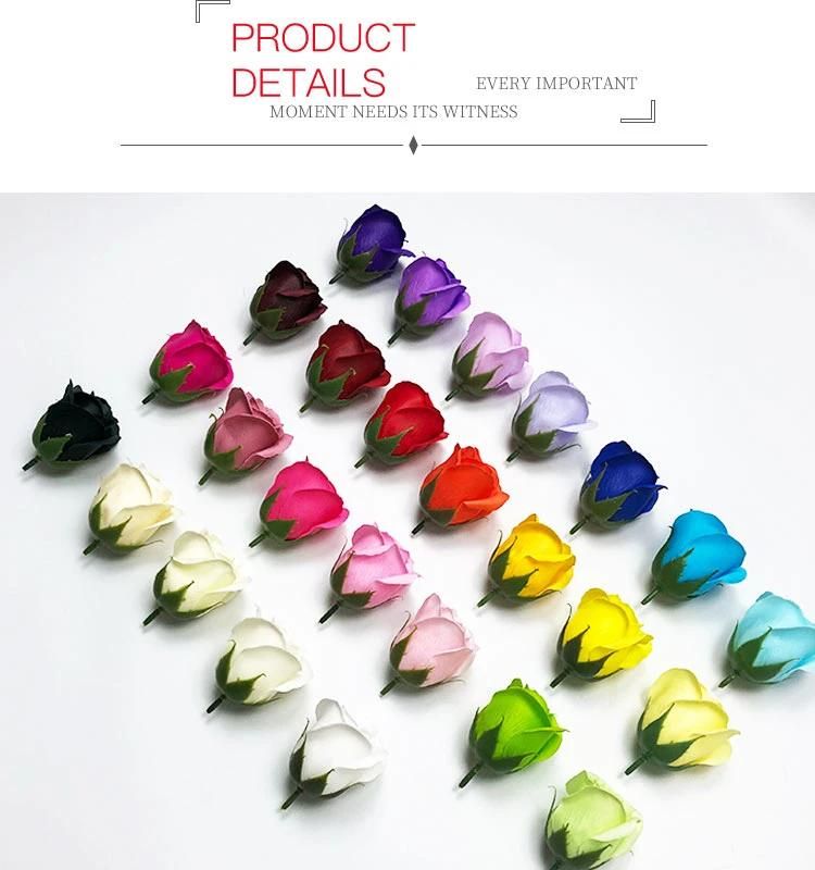 OEM/ODM Natural Rose Flower Paper Soap with Heart Shaped Soap Valentine′s Gift Set 300 - 499 Sets