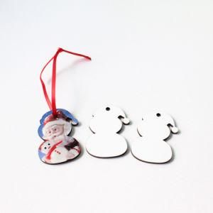 Blank Wooden Christmas Tree Decoration for Sublimation