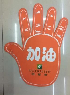 Colorful Cheering Hand Hotsale Promotion Cheerful EVA Hands