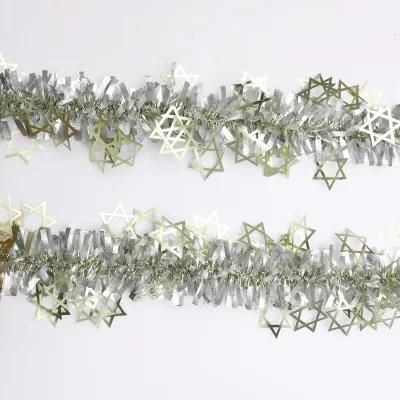 Tree and Home Hanging Ornaments Tinsel Garland