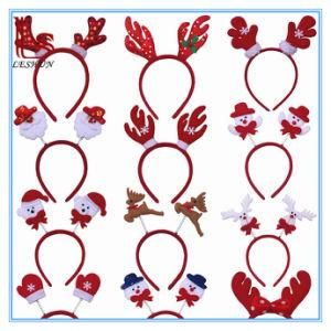 Christmas Santa Claus Antlers Headband Decorations