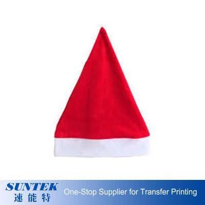 Sublimation Blank Christmas Decoration Santa Cap