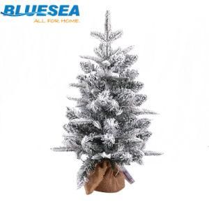 New Design PE+PVC Simulation Snowflake Mini Christmas Tree