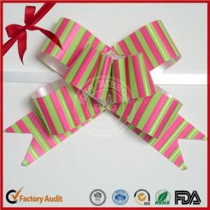 2019 Glitter Butterfly Pull Bow of Ribbon for Christmas Decoration