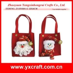 Christmas Decoration (ZY15Y030-1-2) Christmas Pouch Bag