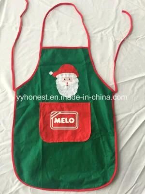 Factory Wholesale Customized Promotion Christmas Felt Apron