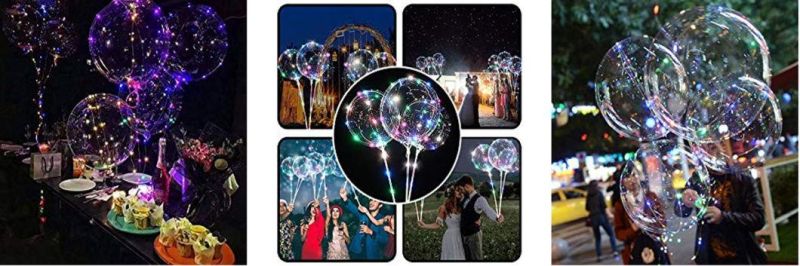 LED Balloons with Sticks for Christmas Halloween Toys