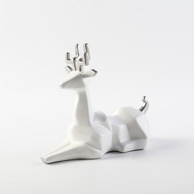 Wholesale Ornaments Gift Item Deer Nordic Christmas Decoration Piece