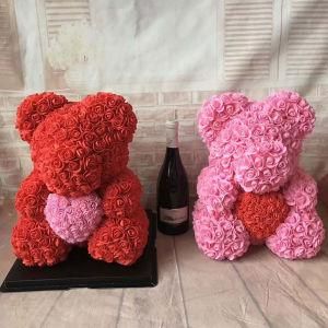 Love Bear Rose for Birthday, Anniversary, Wedding, Graduation, Flower Gift