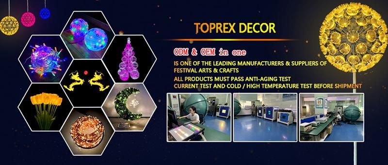 Toprex Decor Party Items Wholesale Inflatable LED Balloon