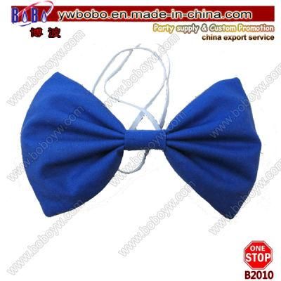 Bow Tie Silk Necktie Neckwear Clown Accessories on Elastic Birthday Wedding Party Products (B2010)