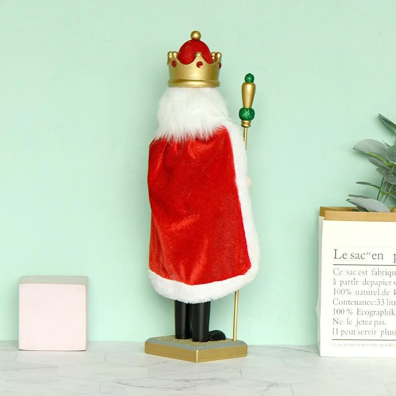 New Design Red and Green Soldier Decoration Christmas Nutcracker