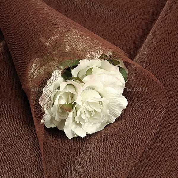 Diamond Pattern Flower Wrapping Decorative Mesh