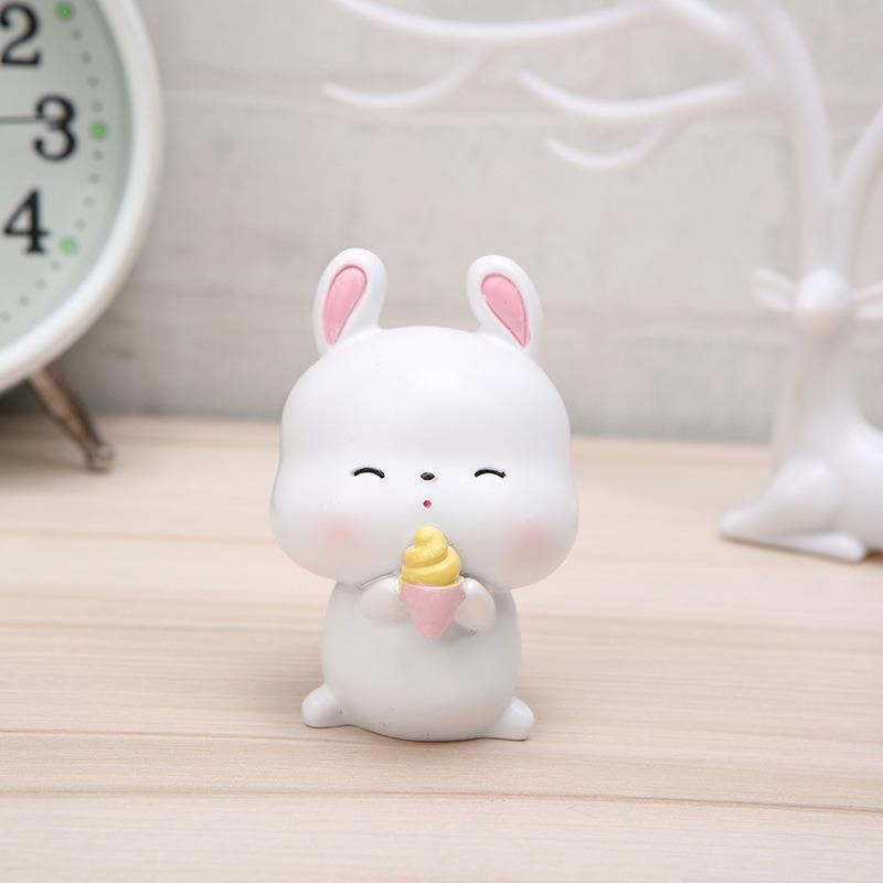 New Cute Rabbit Doll Resin Decoration Wholesale Ornaments