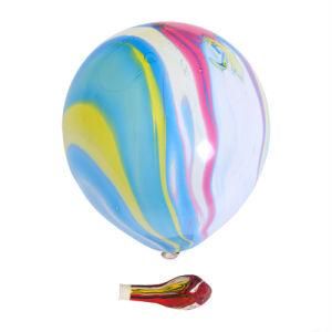 10 PCS 10inch Painting Marble Agate Balloons Colorful Cloud Latex Balloon