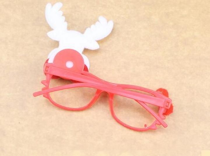 Cartoon Antler Children Toys Plastic Christmas Glasses Frame