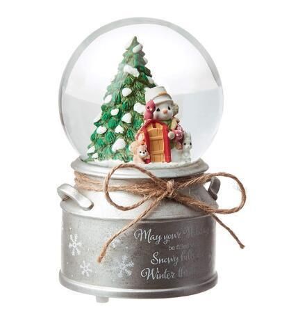 Christmas Resin Craft Snow Globes Snowball Snowdome