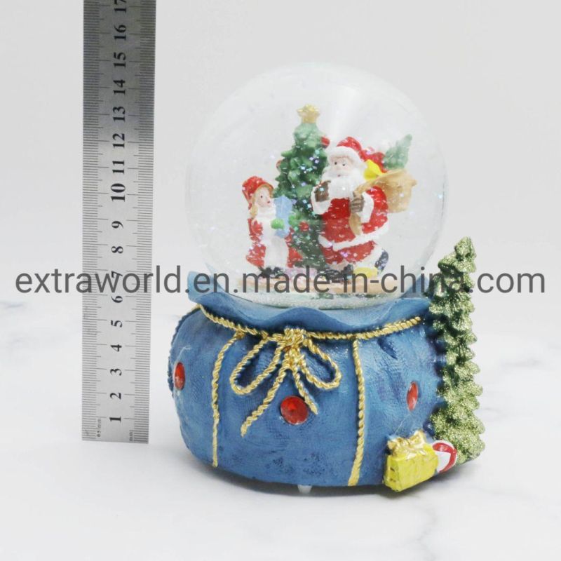 New Design Christmas Decorating Santa Snowball Gift