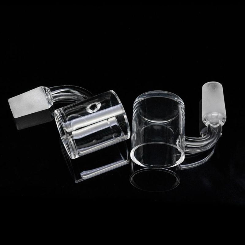 Volcanee 30mm Beveled Edge Quartz Banger 4mm Thick Quartz Nail