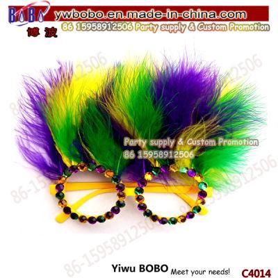 Holiday Items Funny Mardi Gras Rainbow Glasses with Diamond for Party Glasses Halloween Costumes (C4014)