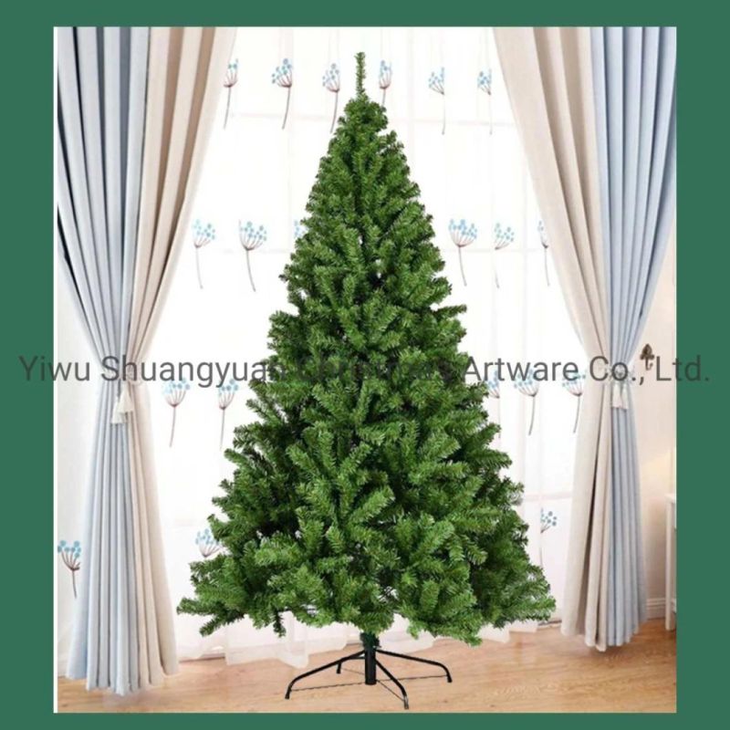 150cm Green Artificial PVC Christmas Tree Plastic Christmas Decoration for Home Decor