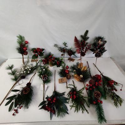 Decoration Christmas Red Artificial Foam Berries