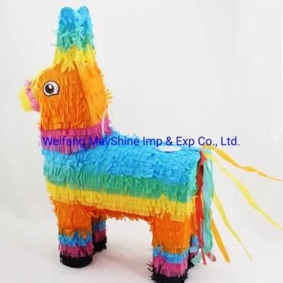 Donkey Pinata Kids Birthday Themed Party Supplies Game Candy Props Simulation Doll Children Gifts DIY Decoration Pinata